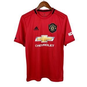 Adidas Manchester United Jersey Shirt Red 2019 Football Kids Youth XL